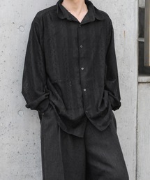 NILWAY | レース シアー 長袖 シャツ(シャツ/ブラウス)