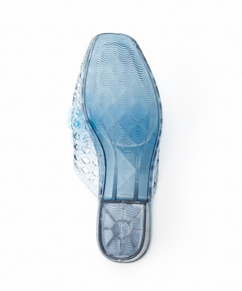 HEY!MrsROSE(ヘイミセスローズ)の「HEY! Mrs ROSE(ヘイ!ミセスローズ)チャイナボタンミュール(サンダル・レディース・ピンク/パープル/ブルー/クリア・37/39)」の16枚目の写真