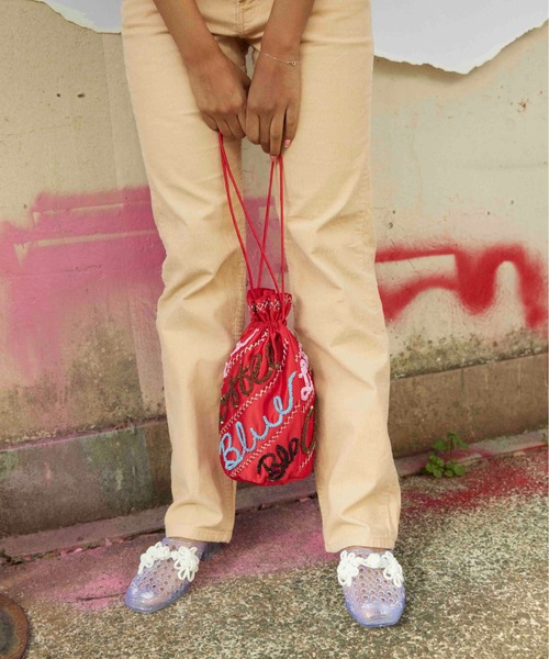 HEY!MrsROSE(ヘイミセスローズ)の「HEY! Mrs ROSE(ヘイ!ミセスローズ)チャイナボタンミュール(サンダル・レディース・ピンク/パープル/ブルー/クリア・37/39)」の20枚目の写真