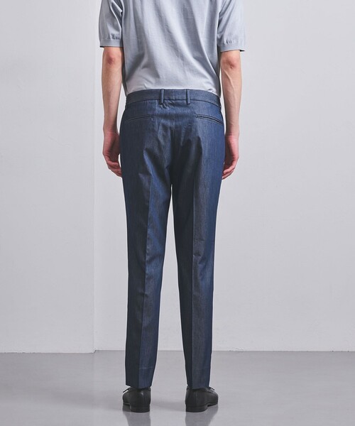 UNITED ARROWS(ユナイテッドアローズ)の「クールモーション スリムテーパード サイドシャーリング 1プリーツパンツ(その他パンツ・メンズ・ネイビー・44/46/48/50/52/54)」の7枚目の写真