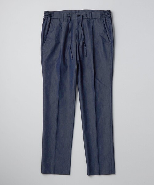 UNITED ARROWS(ユナイテッドアローズ)の「クールモーション スリムテーパード サイドシャーリング 1プリーツパンツ(その他パンツ・メンズ・ネイビー・44/46/48/50/52/54)」の8枚目の写真