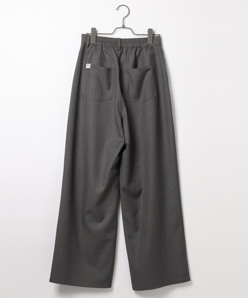 PBLIM（ページボーイリム）の「PBLIM/タックスラックス（スラックス・レディース・ブラウン/グレー・FREE）」の19枚目の写真