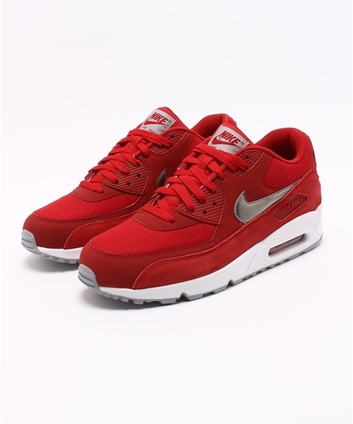 NIKE SPORTSWEAR（ナイキスポーツウェアー）の「メンズ ナイキ エアマックス エッセンシャル NIKE AIR MAX 90 ESSENTIAL 537384（スニーカー・メンズ・ホワイト/ブラック/レッド・28cm/27.5cm/28.5cm/27cm/26.5cm/29cm）」の3枚目の写真
