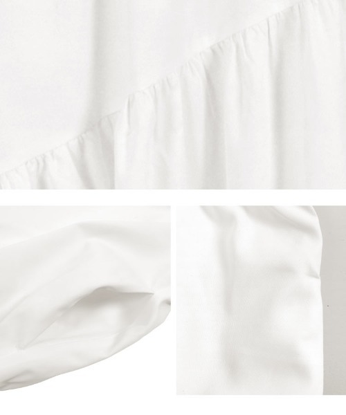 KOBE LETTUCE（コウベレタス）の「[ ほしのこさんコラボ ] マルチwayバルーンワンピース（ワンピース・レディース・ベージュ/ブラック/グリーン/オフホワイト・M）」の20枚目の写真