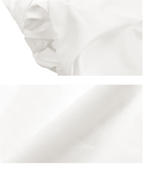 KOBE LETTUCE（コウベレタス）の「[ ほしのこさんコラボ ] マルチwayバルーンワンピース（ワンピース・レディース・ベージュ/ブラック/グリーン/オフホワイト・M）」の21枚目の写真