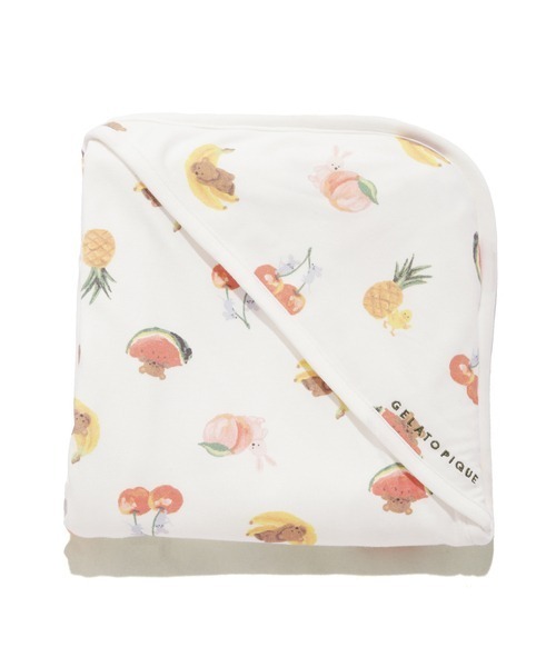 gelato pique（ジェラートピケ）の「【BABY】フルーツアニマル柄