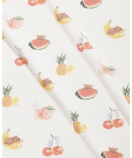 gelato pique（ジェラートピケ）の「【BABY】フルーツアニマル柄