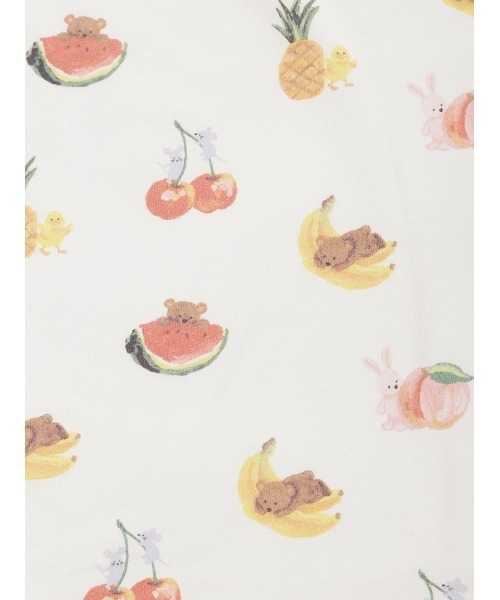 gelato pique（ジェラートピケ）の「【BABY】フルーツアニマル柄