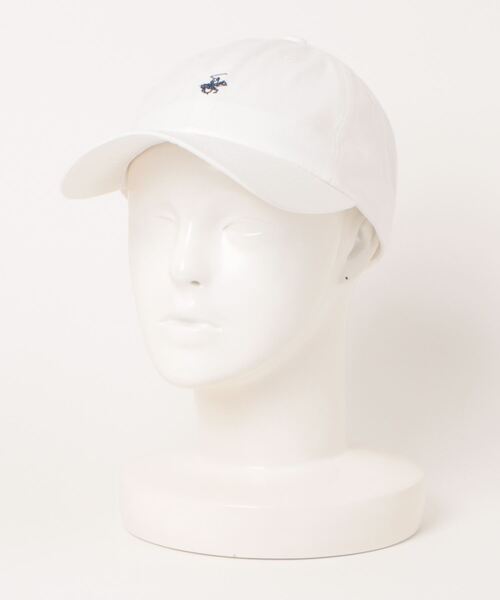 BEVERLY HILLS POLO CLUB（ビバリーヒルズポロクラブ）の「【Beverly Hills Polo Club/ビバリーヒルズポロクラブ】ポニー刺繍ロゴ ローキャップ（キャップ・メンズ・ネイビー/ホワイト/ブラック/ベージュ・FREE）」の11枚目の写真