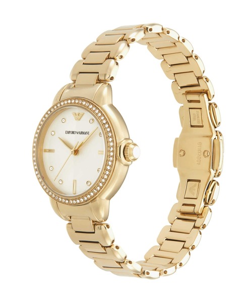 EMPORIO ARMANI（エンポリオアルマーニ）の「エンポリオ・アルマーニ 腕時計 レディース アナログ ステンレス AR11609（アナログ腕時計・レディース・GOLD ・FREE）」の3枚目の写真