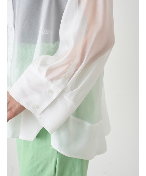 SNIDEL（スナイデル）の「シアーシャツ（シャツ/ブラウス）」 - WEAR