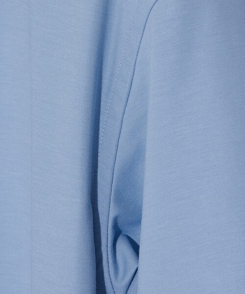 ABAHOUSE(アバハウス)の「【接触冷感】アイスピケ ストレッチ ポロシャツ / FLEX COOL(ポロシャツ・メンズ・ネイビー/ホワイト/ライトグレー/ブラック/ダークネイビー/サックスブルー・44/46/48/50)」の10枚目の写真