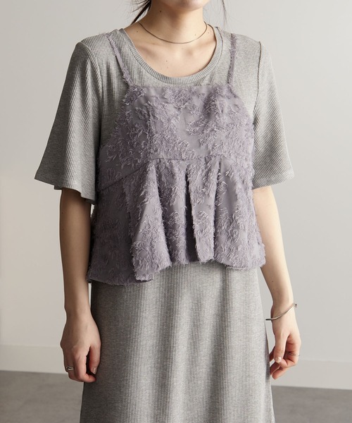 RANAN(ラナン)の「ビスチェ付ワンピセットアップ(ワンピース・レディース・ブラック/グレー/ベージュ・S/M/L)」の22枚目の写真