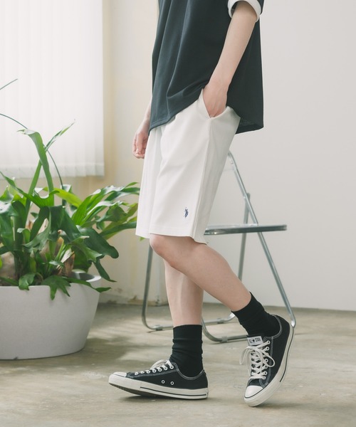 U.S. POLO ASSN.(ユーエスポロアッスン)の「U.S. POLO ASSN./ユーエスポロアッスン スウェットショーツ(スウェットパンツ・メンズ・スミクロ/オフホワイト/グレー/ネイビー/ブラック・LL/M/L)」の19枚目の写真