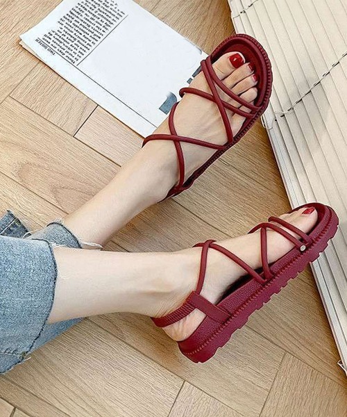 セール】ストラップサンダル レディース 夏（サンダル