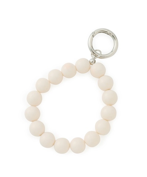 ROPE' PICNIC(ロペピクニック)の「カラフルビッグビーズストラップ(スマホグッズ・レディース・グリーン系その他/イエロー系その他/オフホワイト/オレンジ・FREE)」の8枚目の写真