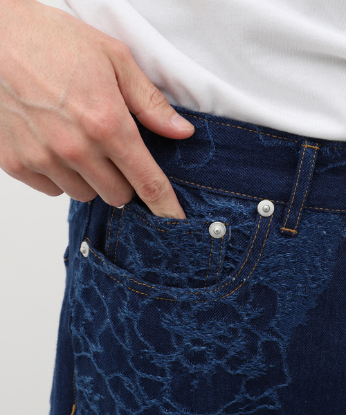 CMMN SWDN(コモンスウェーデン)の「CMMN SWDN (コモン スウェーデン) Jonah Bootcut Jeans M19W474(デニムパンツ・メンズ・ネイビー・30/32)」の12枚目の写真