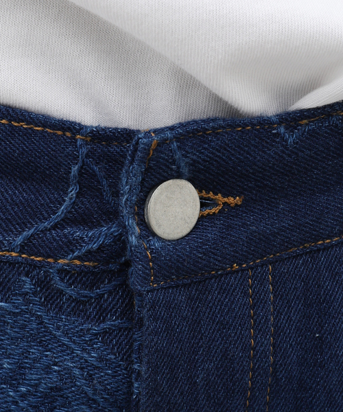 CMMN SWDN(コモンスウェーデン)の「CMMN SWDN (コモン スウェーデン) Jonah Bootcut Jeans M19W474(デニムパンツ・メンズ・ネイビー・30/32)」の4枚目の写真