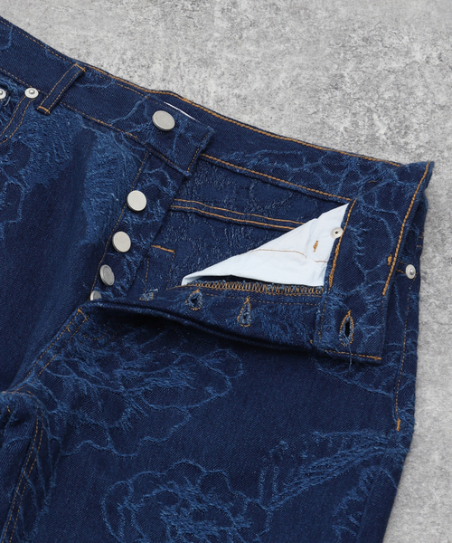 CMMN SWDN(コモンスウェーデン)の「CMMN SWDN (コモン スウェーデン) Jonah Bootcut Jeans M19W474(デニムパンツ・メンズ・ネイビー・30/32)」の7枚目の写真