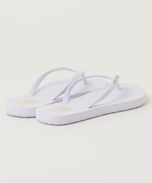 BILLABONG(ビラボン)の「ビラボン BILLABONG FLIP FLOPS マリン ビーチサンダル(サンダル・レディース・ホワイト・23.0cm/24.0cm/25.0cm)」の2枚目の写真