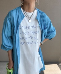 HandwritingカラーロゴTee