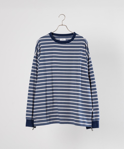 セール】YOEL - Mulch Border L/S Tee / マルチボーダーロング