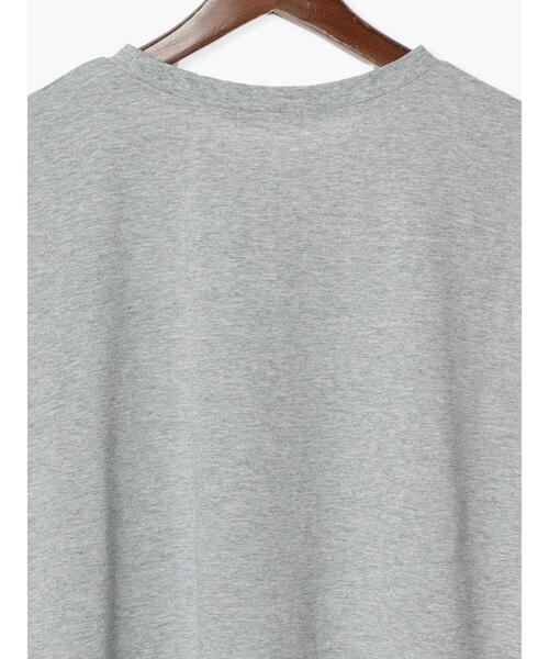 Te chichi（テチチ）の「ロゴコンビプリントTシャツ（Tシャツ/カットソー・レディース・オフホワイト/グレー/ブラック・F）」の22枚目の写真