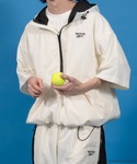 Perushu（ペルーシュ）の「Reebok／Perushu別注　配色切り替えナイロンアノラックプルオーバー（その他トップス・MEDIUM）」