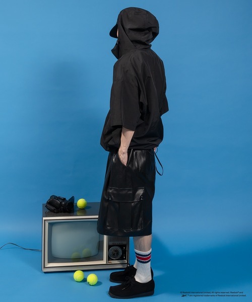 【完売品】Reebok／Perushu別注　ナイロンセットアップ Y2K 完売品】Reebok／Perushu別注ナイロンセットアップ Y2K