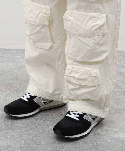 JOURNAL STANDARD（ジャーナルスタンダード）の「BOILER ROOM / ボイラールーム GARMENT DYE BLOCK CARGO PANT SS24PT03BNE（カーゴパンツ・メンズ・ホワイト・MEDIUM/LARGE）」の14枚目の写真