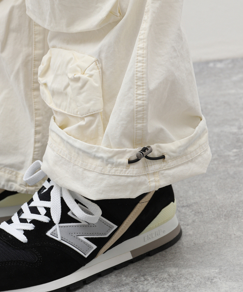 JOURNAL STANDARD（ジャーナルスタンダード）の「BOILER ROOM / ボイラールーム GARMENT DYE BLOCK CARGO PANT SS24PT03BNE（カーゴパンツ・メンズ・ホワイト・MEDIUM/LARGE）」の15枚目の写真