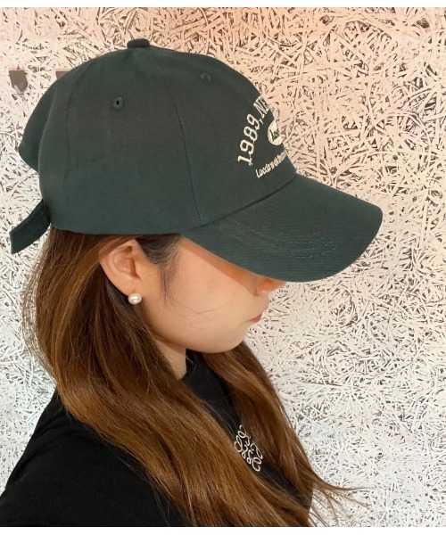 Burner（バーナー）の「【OKUOKU　0909】刺繍 ウォッシュ キャップ oku-bosi-670421186397-11（キャップ・メンズ・ホワイト/ブラック/ネイビー/ベージュ/ワインレッド/ブラウン/グリーン・FREE）」の17枚目の写真