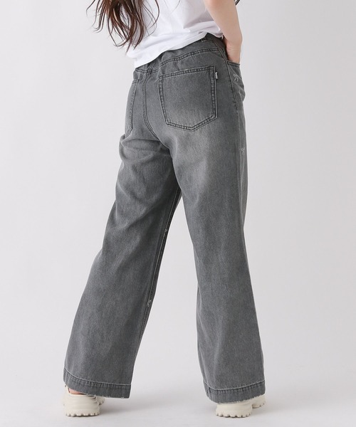 repipi armario（レピピ アルマリオ）の「ハート・リボン総柄デニム（デニムパンツ・キッズ・ブラック系1/ブラック系2/ブルー系1/ブルー系2・SMALL/MEDIUM/LARGE）」の15枚目の写真