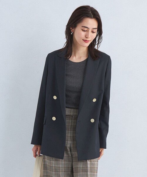 ダブルブレスト ジャケット ウォッシャブル・防シワ　グリーンレーベルリラクシング Amazon | [ユナイテッドアローズ グリーンレーベル リラクシング