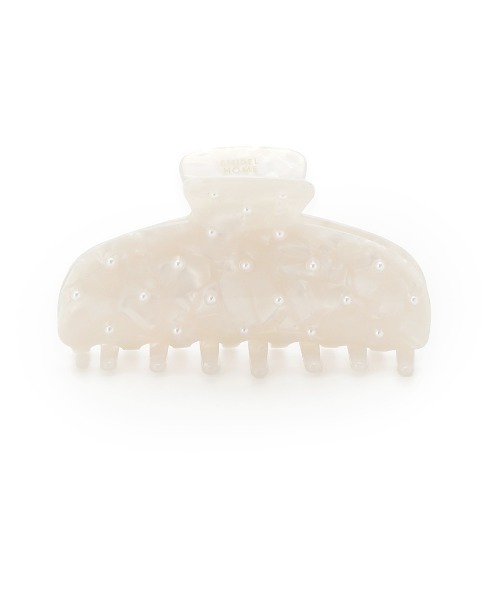 SNIDEL HOME(スナイデルホーム)の「パールバンス(バレッタ/ヘアクリップ・レディース・ブラック/ホワイト/ライトグレー/ピンク・FREE)」の1枚目の写真