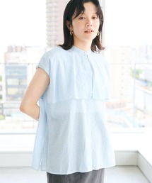 CRAFT STANDARD BOUTIQUE | インド綿フリルブラウス(シャツ/ブラウス)