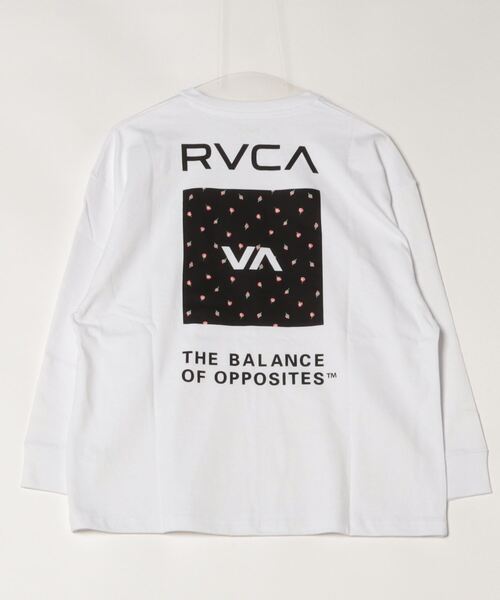 tシャツ 「ムラサキスポーツ限定」RVCA/ルーカ VA バックプリント ロンT BE044-P52 レディース RVCA tシャツ 「ムラサキスポーツ限定」RVCA/ルーカ バック