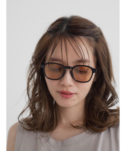 JUMELLE(ジュメロ)の「boston color sunglasses(サングラス・レディース・ブラック・FREE)」の1枚目の写真