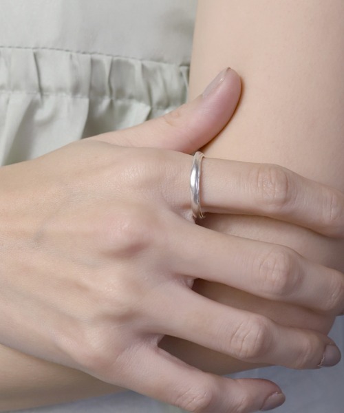 TEN.（テン）の「SILVER925 ボーダーリング（リング・レディース・シルバー・#1/#3/#5/#7）」の8枚目の写真