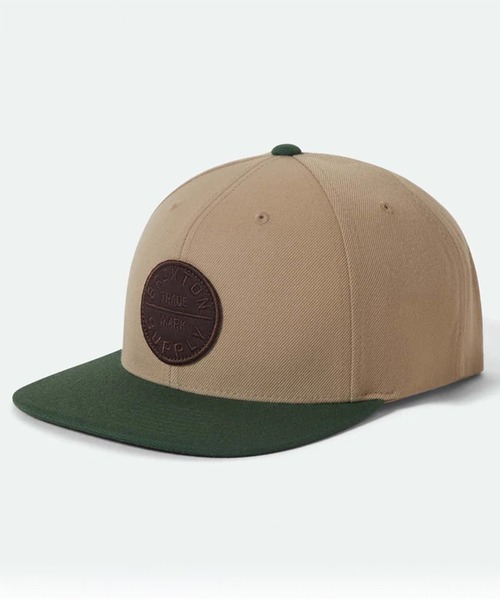 BRIXTON（ブリクストン）の「BRIXTON/ブリクストン キャップ フラットバイザー OATH III SNAPBACK スナップバック 10777（キャップ・メンズ・ブラック/ブラック×グレー/ブラウン/ホワイト×グレー/ネイビー/オリーブ/カーキ・FREE）」の7枚目の写真