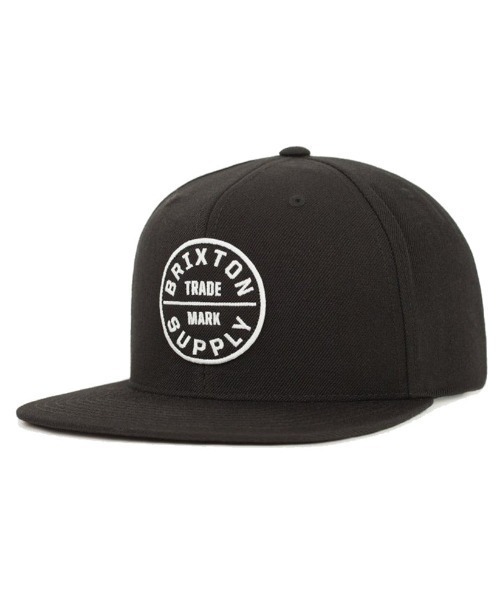 BRIXTON（ブリクストン）の「BRIXTON/ブリクストン キャップ フラットバイザー OATH III SNAPBACK 10777（キャップ・メンズ・ブラック/ブラック×グレー/ブラウン/ホワイト×グレー/ネイビー/オリーブ・FREE）」の3枚目の写真