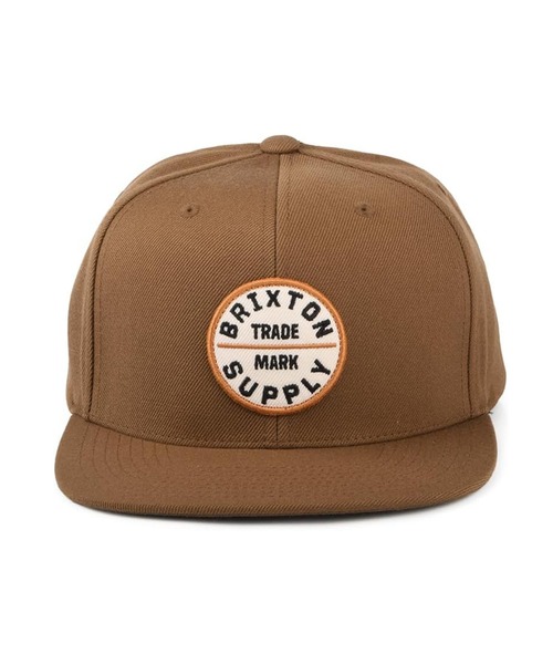 BRIXTON（ブリクストン）の「BRIXTON/ブリクストン キャップ フラットバイザー OATH III SNAPBACK 10777（キャップ・メンズ・ブラック/ブラック×グレー/ブラウン/ホワイト×グレー/ネイビー/オリーブ・FREE）」の9枚目の写真