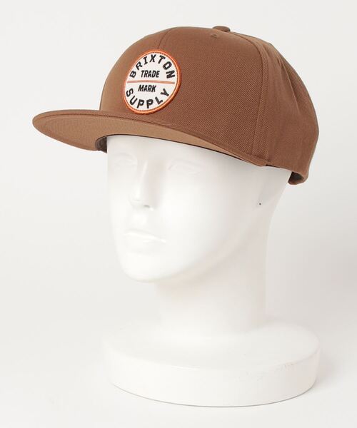BRIXTON（ブリクストン）の「BRIXTON/ブリクストン キャップ フラットバイザー OATH III SNAPBACK 10777（キャップ・メンズ・ブラック/ブラック×グレー/ブラウン/ホワイト×グレー/ネイビー/オリーブ・FREE）」の13枚目の写真