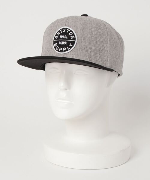 BRIXTON（ブリクストン）の「BRIXTON/ブリクストン キャップ フラットバイザー OATH III SNAPBACK 10777（キャップ・メンズ・ブラック/ブラック×グレー/ブラウン/ホワイト×グレー/ネイビー/オリーブ・FREE）」の12枚目の写真