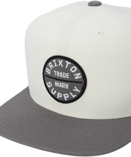 BRIXTON（ブリクストン）の「BRIXTON/ブリクストン キャップ フラットバイザー OATH III SNAPBACK 10777（キャップ・メンズ・ブラック/ブラック×グレー/ブラウン/ホワイト×グレー/ネイビー/オリーブ・FREE）」の22枚目の写真