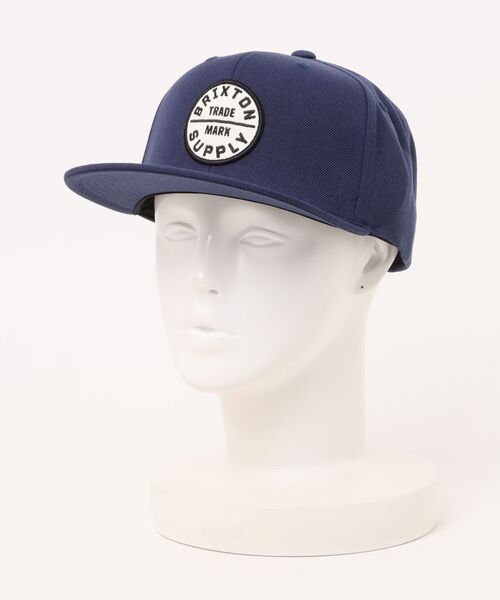 BRIXTON（ブリクストン）の「BRIXTON/ブリクストン キャップ フラットバイザー OATH III SNAPBACK 10777（キャップ・メンズ・ブラック/ブラック×グレー/ブラウン/ホワイト×グレー/ネイビー/オリーブ・FREE）」の14枚目の写真