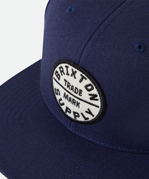 BRIXTON（ブリクストン）の「BRIXTON/ブリクストン キャップ フラットバイザー OATH III SNAPBACK 10777（キャップ・メンズ・ブラック/ブラック×グレー/ブラウン/ホワイト×グレー/ネイビー/オリーブ・FREE）」の18枚目の写真