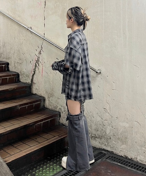 新品　Candy Stripper CHEEKY BELTED デニム　パンツ 新品 Candy Stripper CHEEKY BELTED デニム パンツ - メルカリ