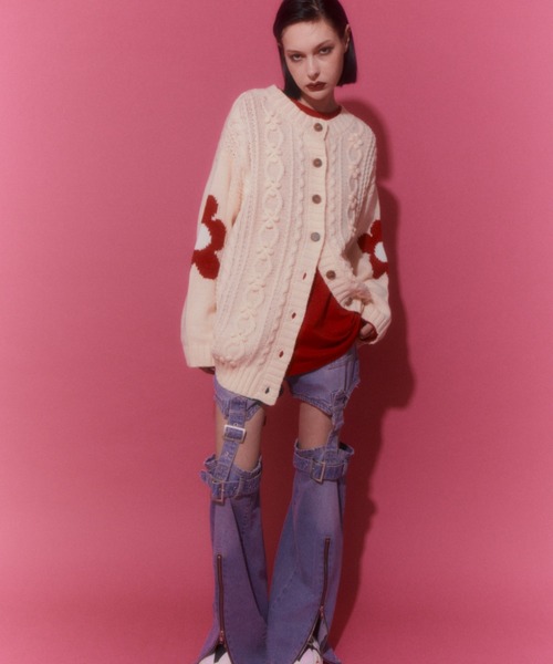 専用新品　Candy Stripper CHEEKY BELTED デニムパンツ CHEEKY BELTED DENIM PANTS | Candy Stripper（キャンディ