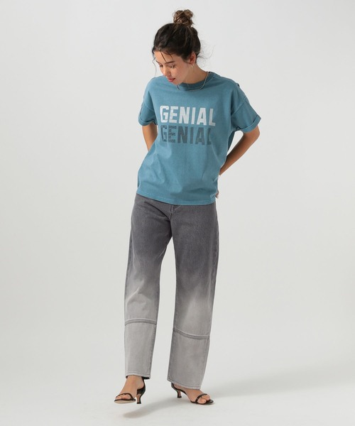 BAYFLOW（ベイフロー）の「[トレンドライク]ブリーチジーンズ（デニムパンツ・レディース・ブラック/インディゴブルー・SMALL/MEDIUM）」の22枚目の写真